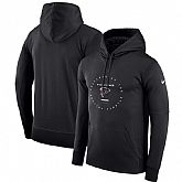 Men's Atlanta Falcons Nike Sideline Property Of Wordmark Logo Performance Pullover Hoodie Black,baseball caps,new era cap wholesale,wholesale hats